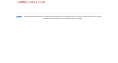 Desktop Screenshot of luxholidays.com
